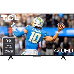 50” TCL S5 SERIES 4K UHD HDR LED SMART TV