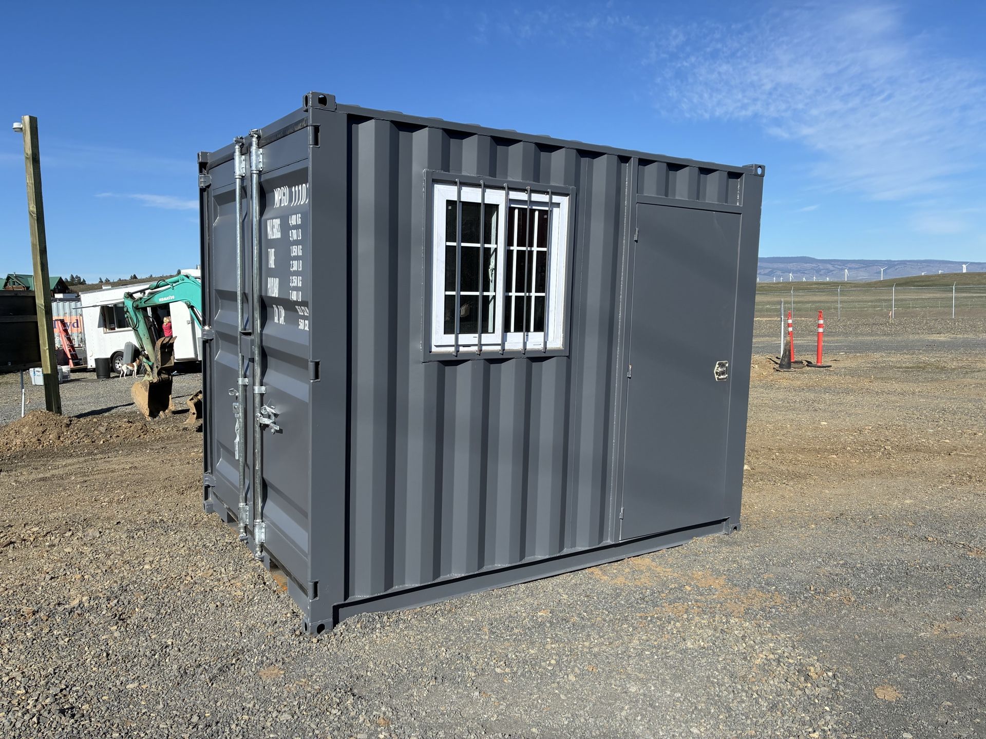 12 foot job shack containers, doors and window for Sale in Cle Elum, WA ...