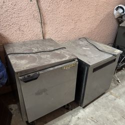 2 beverage air fridges 