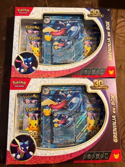 Pokémon Greninja ex Box 30th Celebration