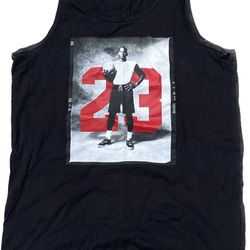 NIKE AIR JORDAN JUMPMAN TANK TOP BOYS XL 13-15 Years Old Black Cement 3’s