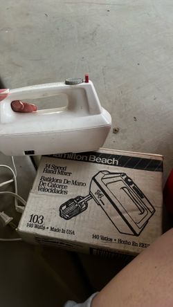 Hamilton beach handmixer