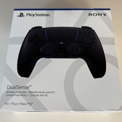 Sony PlayStation 5 DualSense Wireless Controller - Midnight Black.   Sealed box . 