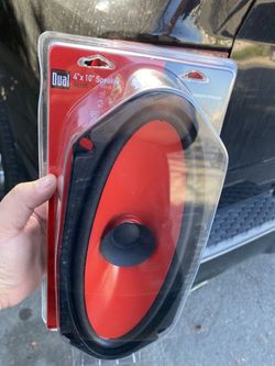 $3 bucks each new car speakers