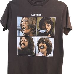 The Beatles Let It Be Vintage 2004 T-Shirt Size Medium