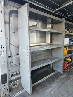 Metal Shelving Ford Transit Van