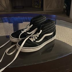 Black old skool vans