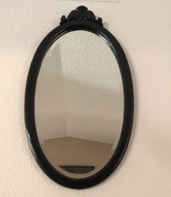 Solid wood mirror/beveled glass(Vanity or entry 33”/18”