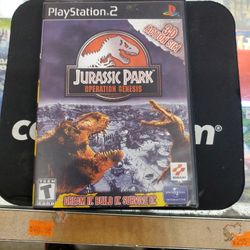Jurassic Park Operation Genesis Ps2