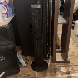 Tv Stand , Air Conditioner, And Lamp 