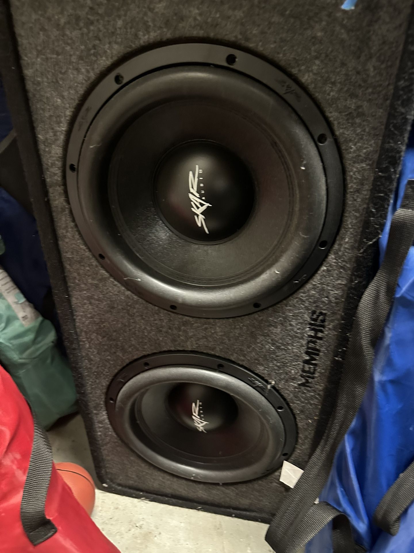 12” Skar 2 Ohm DVC Sub Set Up