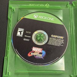 Marvel vs. Capcom: Infinite (Microsoft Xbox One, 2017) Disc Only