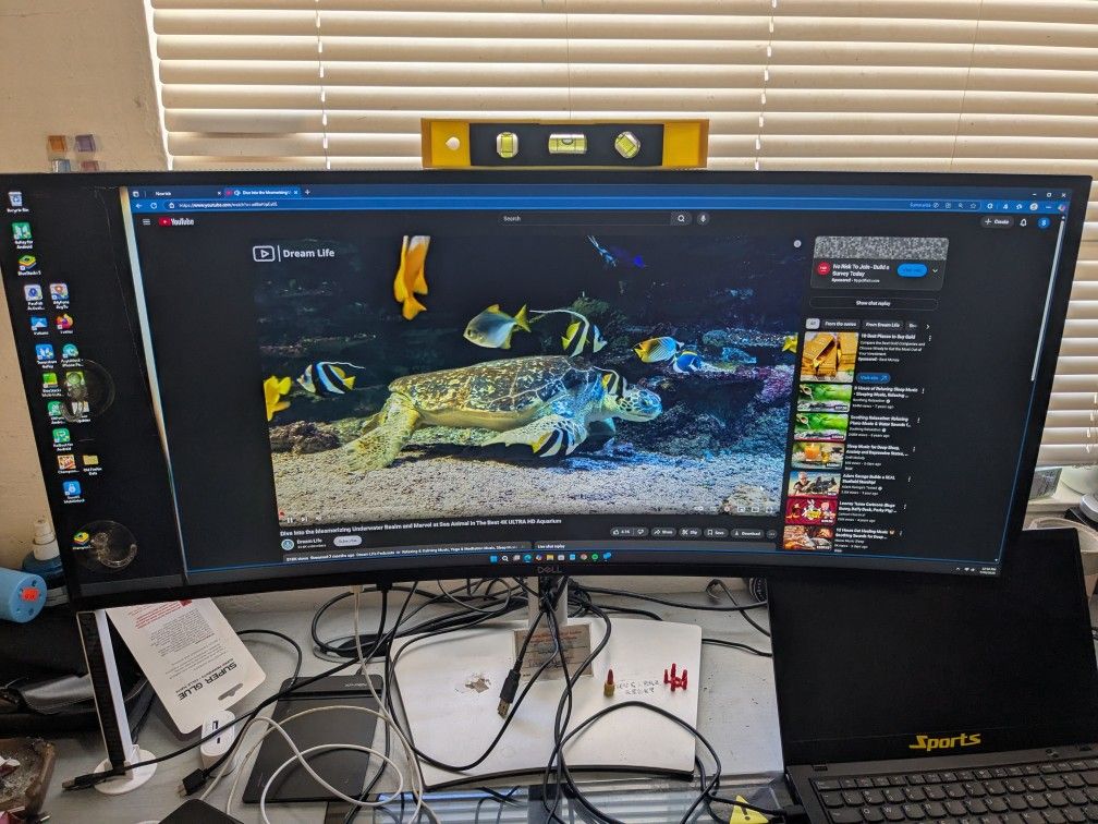 Alienware 34 Inch Curve Led 4k Monitor 