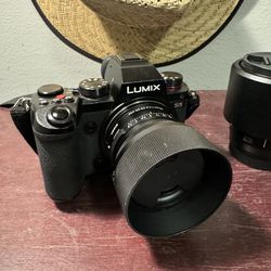 Lumix S5 And 3 Lenses. For Sale Or Trade 