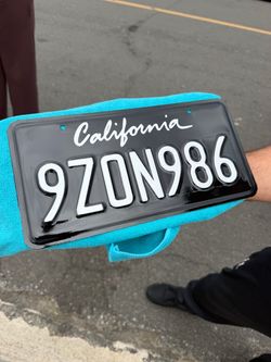 License plate wrap