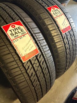 225/45/19 Bridgestone