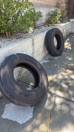 295/75R22.5 steer tires