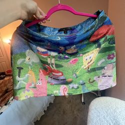 Dolls Kill SpongeBob Mini Skirt
