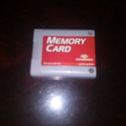 Nintendo 64 Memory Card
