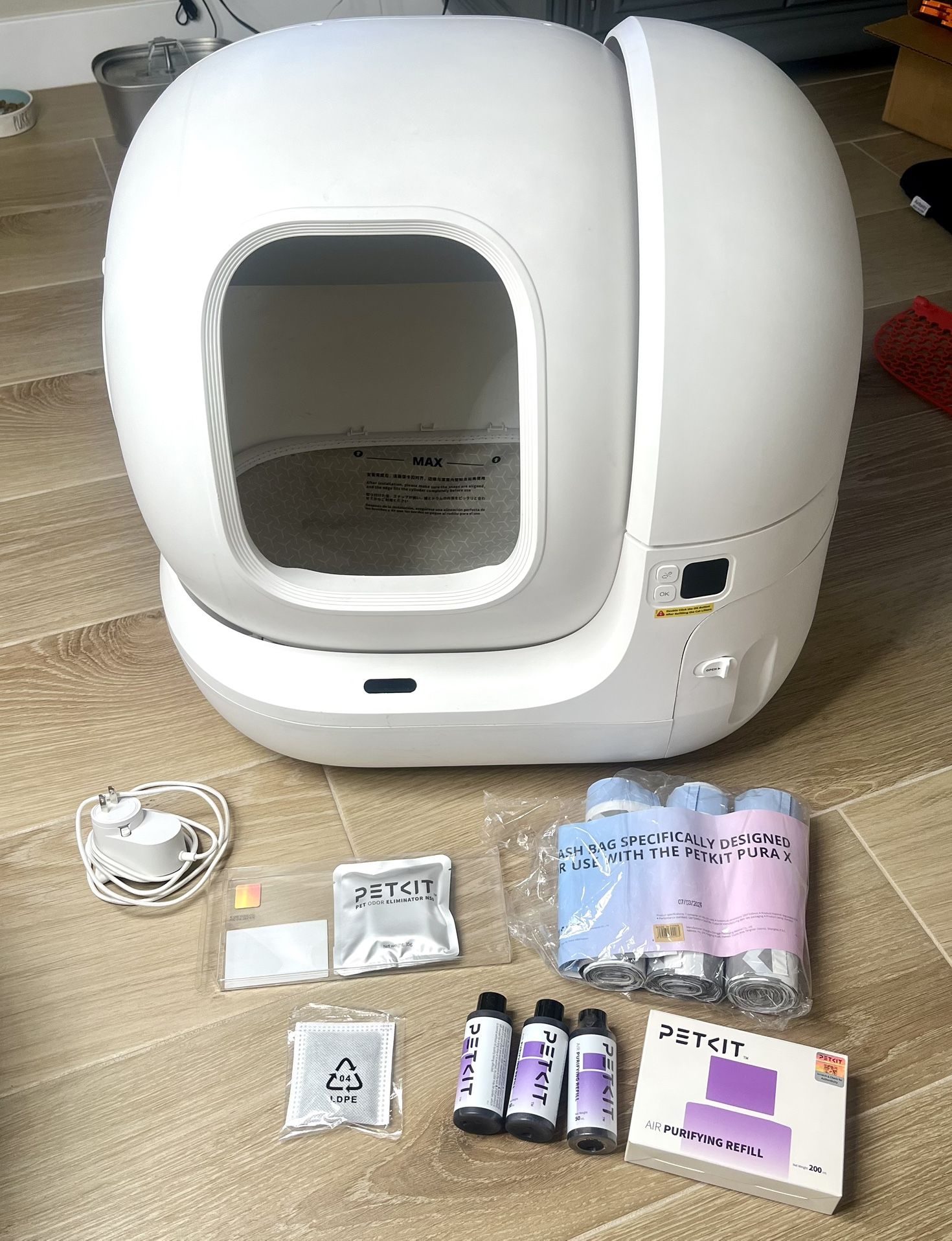Petkit Pura Max Automatic Cat Litter Box With Accessories 