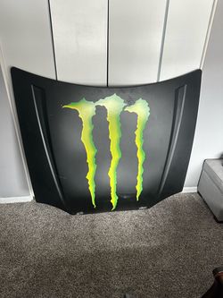 Monster energy hood