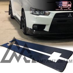 FOR 2008 2009 2010 2011 2012 2013 2014 2015 EVO X CARBON FIBER SIDE EXTENSIONS