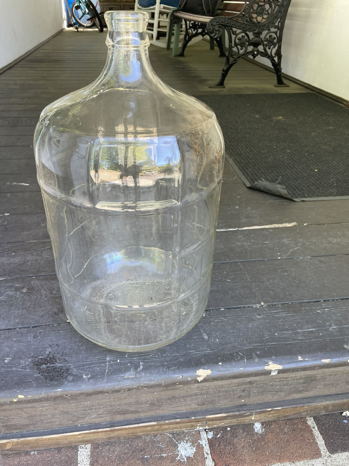 Antique Glass Water Jug