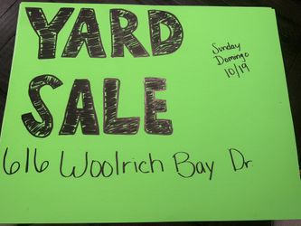 Yard Sale