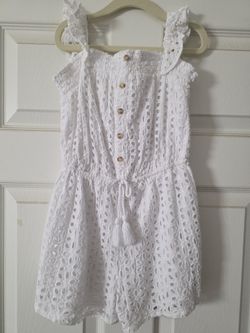 *NWT* Japna eyelet ruffle romper