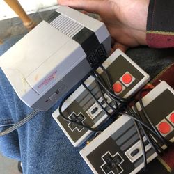 Classic Retro Game Console