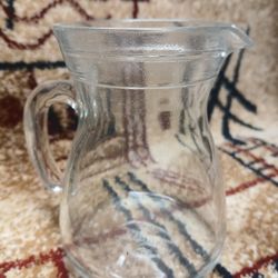 Glass Milk Pitcher(Small)