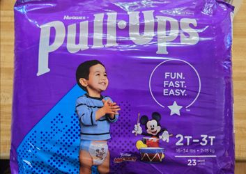 Pull-ups 23ct Size 2t-3t