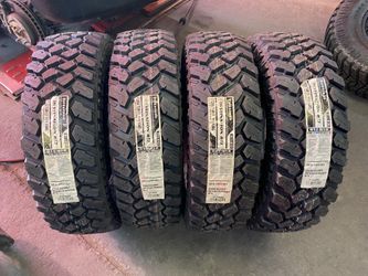 (4) 255/75/17 Firestone 
