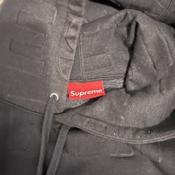 Black Supreme Hoodie