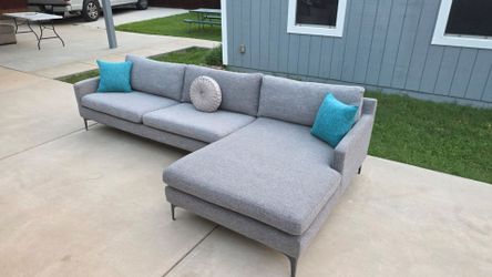 Gray sectional great condition