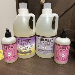 Mrs meyers Laundry Detergent & Hand Soap