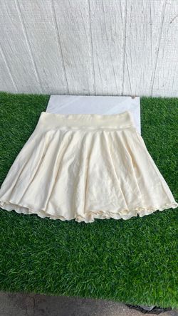 versátiles, elásticas, acampanadas, minifaldas casuales Basic Versatile Stretchy Skirts, Bulit-in Shorts, Layered Pleated High Rise Design