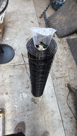 welded wire fencing with stainless steel zip ties