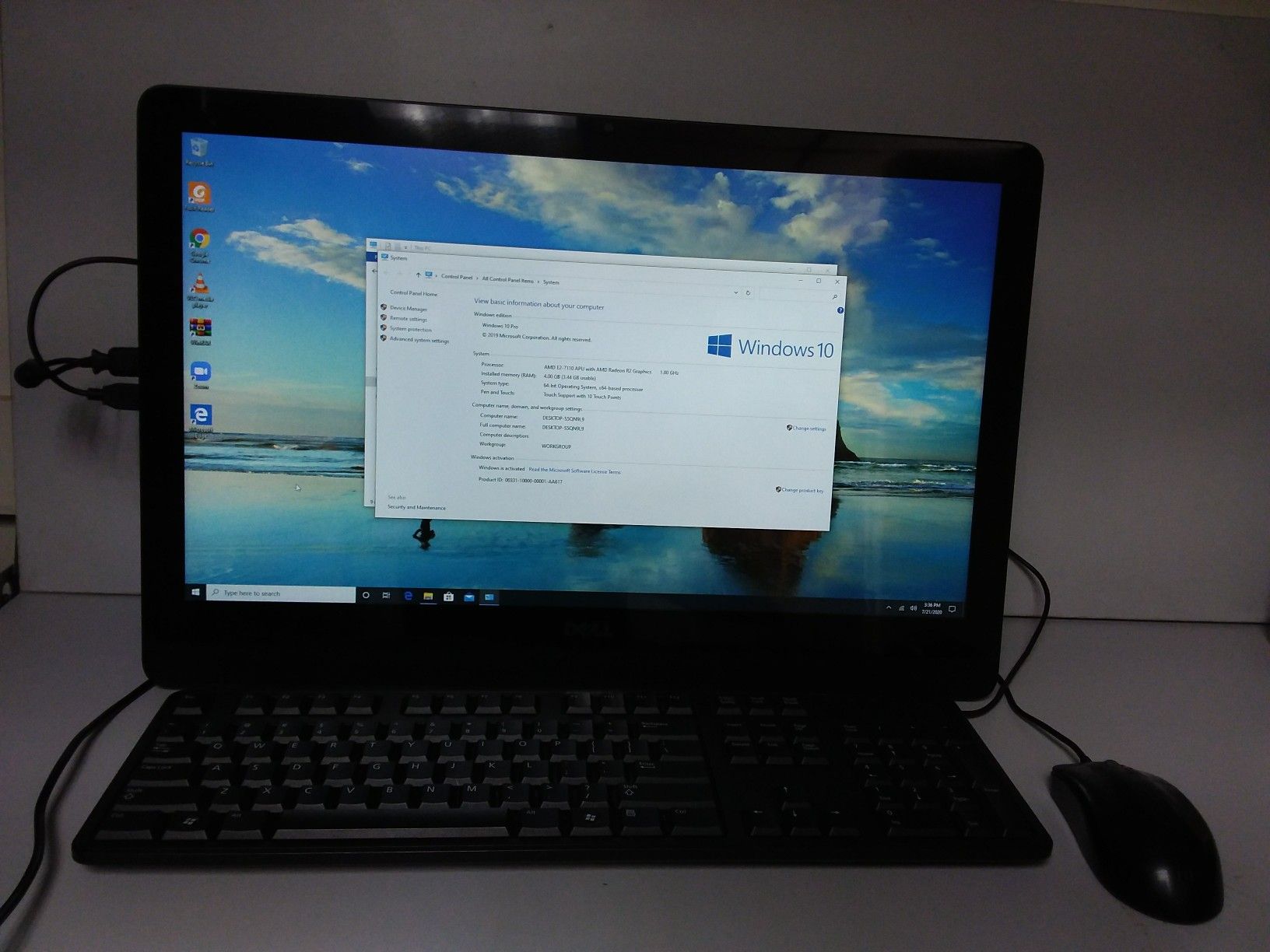 E2 7110 Amd R2 Graphics Games Dell Inspiron 22 Model 3265 Series