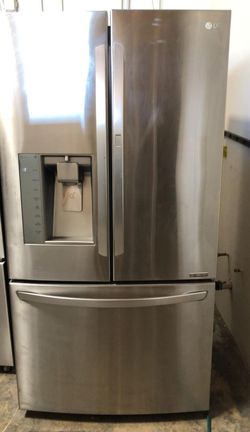 LG 3 Door Stainless Steel Refrigerator
