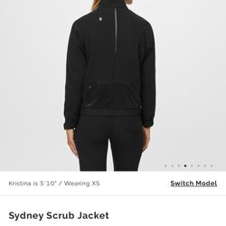 Figs Sydney Scrub Jacket 