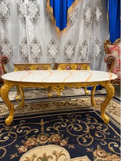Italian 3 pieces coffee with and tables