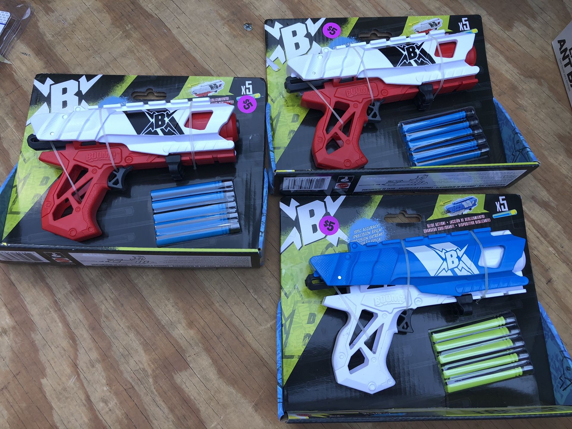 Toy Guns $5 Each