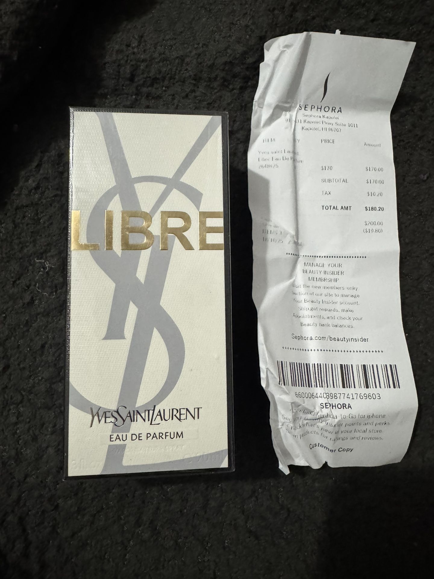 New never Opened YSL Perfume 