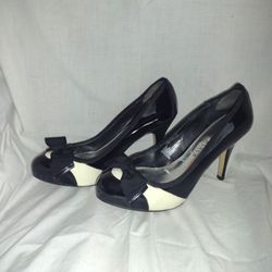 Ladies Black High Heels "White House/Black  Market" Size 8