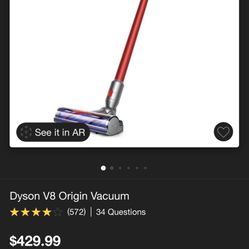 Brand New Dyson V8 Cordless Stick Vacuum