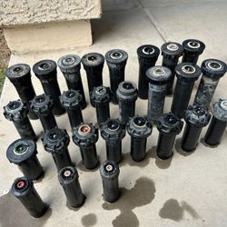 Various Orbit & Hunter Sprinkler Heads