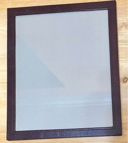 Dark Brown Leather Picture Frame