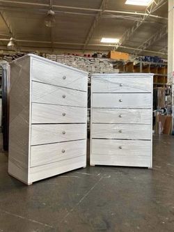 Dresser 5 drawers each