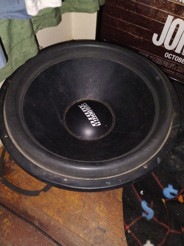 Sun Down 18 In Dual Voice Coil Over 2000 Watt
